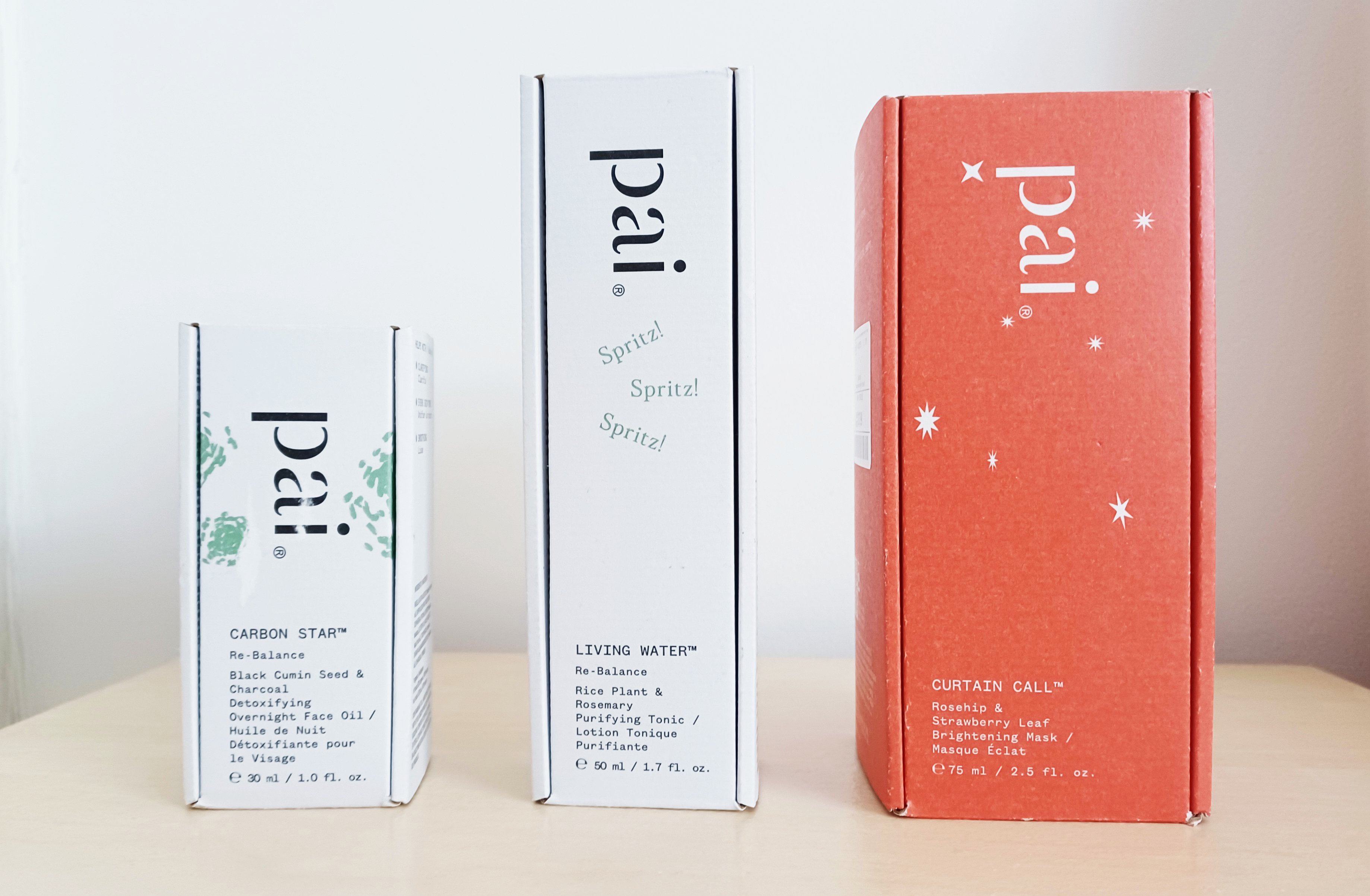 pai skincare products