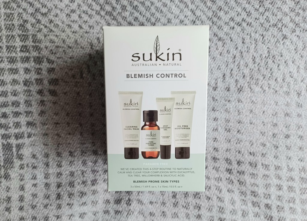 Sukin Blemish Control Set Review: A Travel Size Kit for Acne Prone&nbsp;Skin