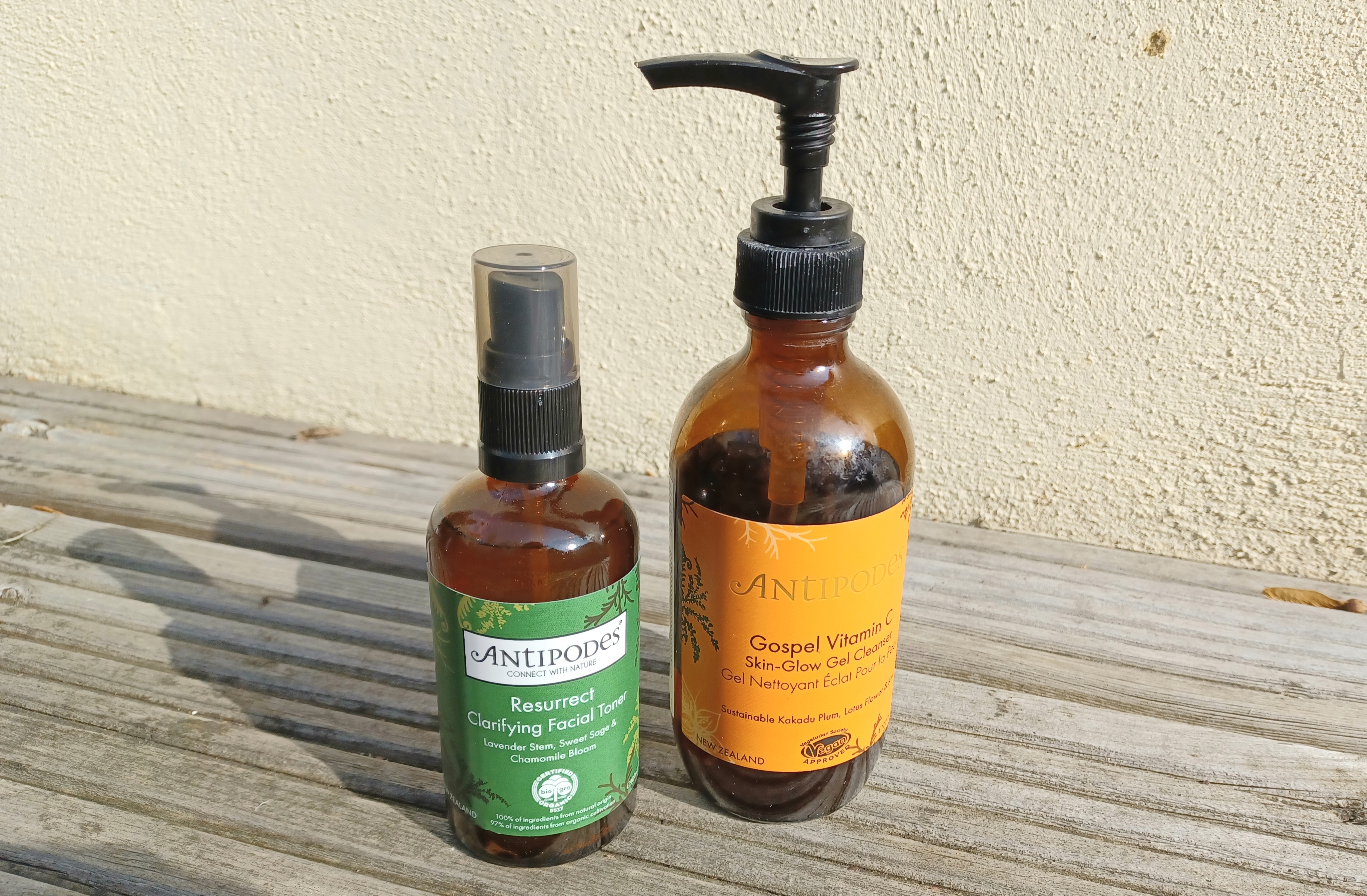 Antipodes Resurrect Facial Toner & Gospel Vitamin C Skin Glow Gel Cleanser Review