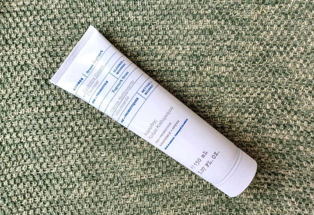 Review: Korres Greek Yoghurt Foaming Cream Cleanser for Sensitive&nbsp;Skin