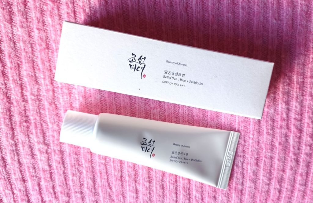 Beauty of Joseon Relief Sun: Rice + Probiotics SPF50 Review: Korean Lightweight&nbsp;Sunscreen
